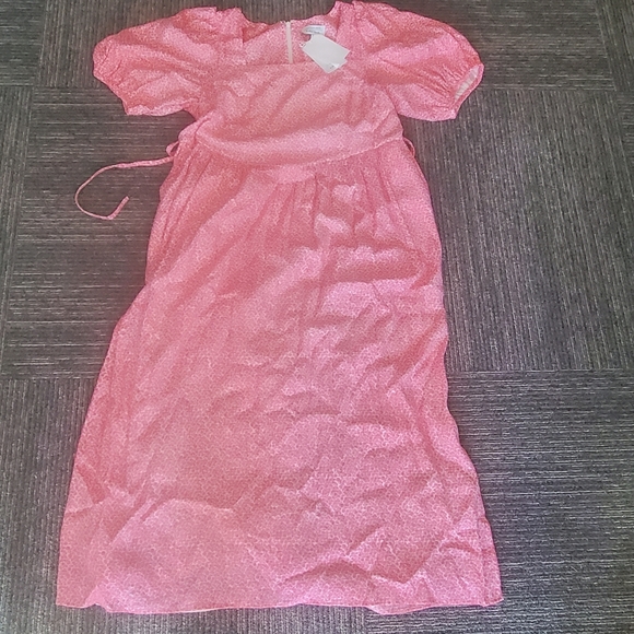 & Other Stories Pink Dress sz 12 - Picture 2 of 9